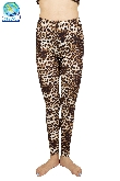 LEGGINGS ANIMALIER LEOPARDATO DONNA
